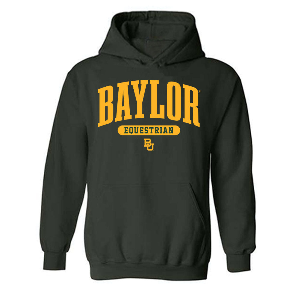 Baylor - NCAA Equestrian : Riley Cachat - Classic Shersey Hooded Sweatshirt