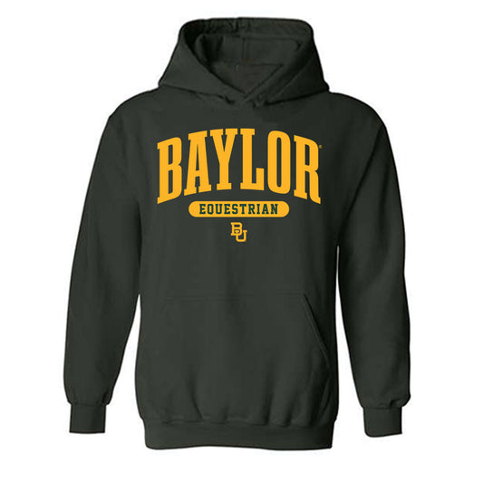 Baylor - NCAA Equestrian : Loretta-Jean Devening - Classic Shersey Hooded Sweatshirt