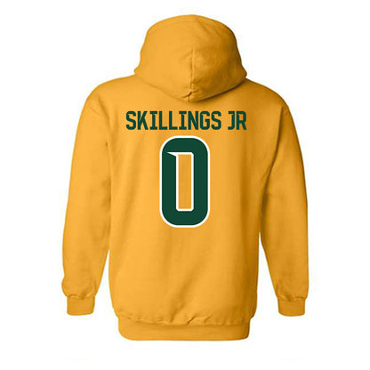 Baylor - NCAA Men's Basketball : Daniel Skillings Jr - Classic Shersey Hooded Sweatshirt-1