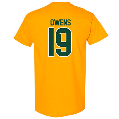 Baylor - NCAA Acrobatics & Tumbling : Lawrence Owens - Classic Shersey T-Shirt-1