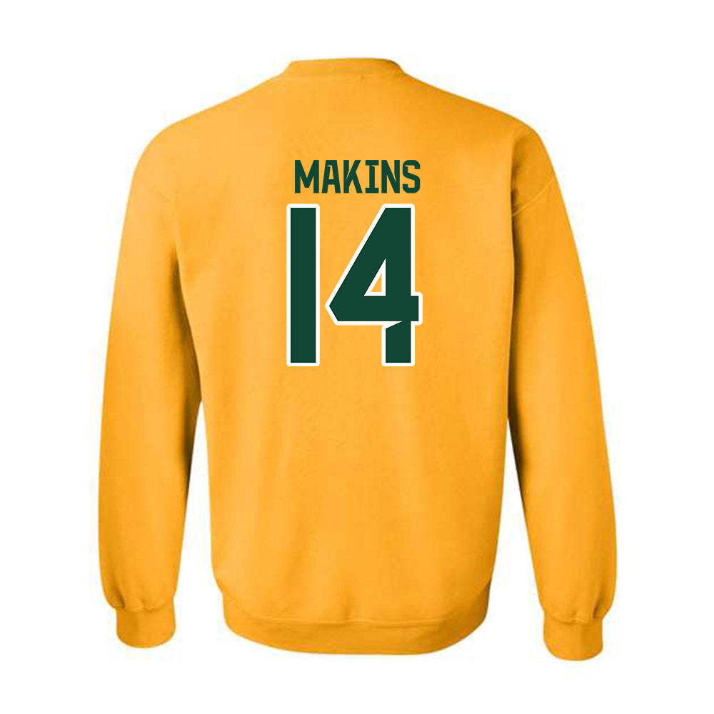 Baylor - NCAA Football : Kj Makins - Classic Shersey Crewneck Sweatshirt-1