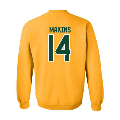Baylor - NCAA Football : Kj Makins - Classic Shersey Crewneck Sweatshirt-1