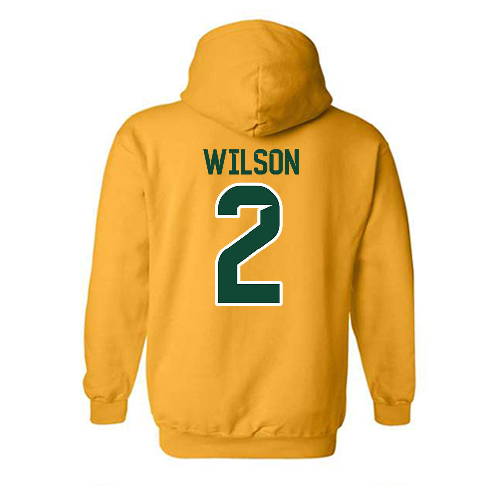 Baylor - NCAA Football : Kole Wilson - Classic Shersey Hooded Sweatshirt-1