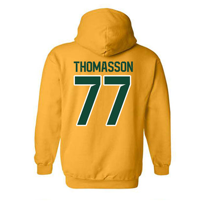 Baylor - NCAA Football : Colton Thomasson - Classic Shersey Hooded Sweatshirt-1