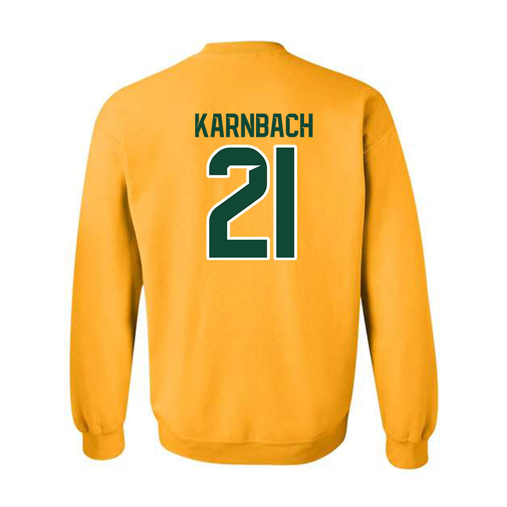 Baylor - NCAA Acrobatics & Tumbling : Cassandra Karnbach - Classic Shersey Crewneck Sweatshirt-1