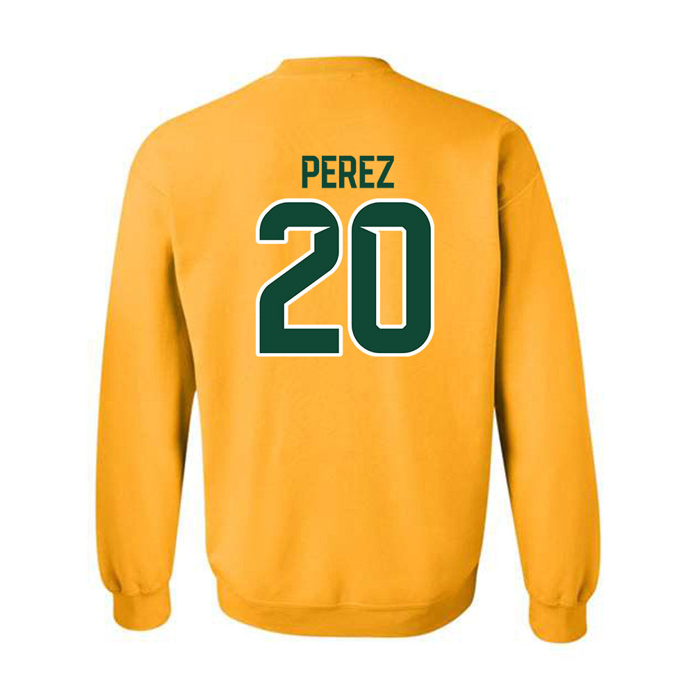 Baylor - NCAA Men's Basketball : Maikcol Perez - Classic Shersey Crewneck Sweatshirt-1