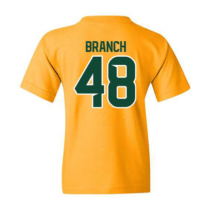 Baylor - NCAA Acrobatics & Tumbling : D'Ahni Branch - Classic Shersey Youth T-Shirt-1