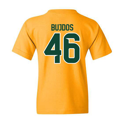 Baylor - NCAA Acrobatics & Tumbling : PJ Bujdos - Classic Shersey Youth T-Shirt-1