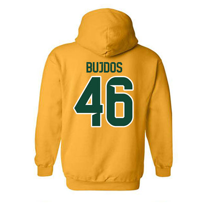 Baylor - NCAA Acrobatics & Tumbling : PJ Bujdos - Classic Shersey Hooded Sweatshirt-1