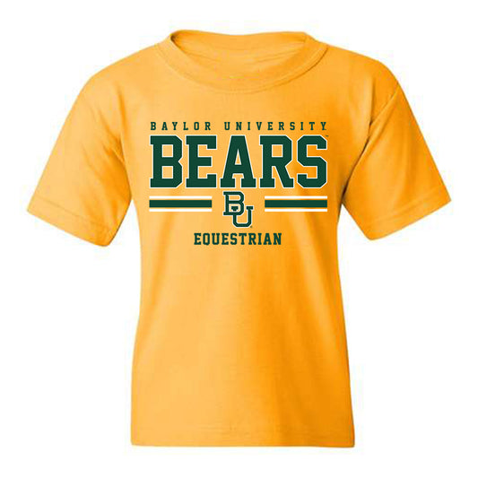 Baylor - NCAA Equestrian : Nicole Golia - Classic Shersey Youth T-Shirt