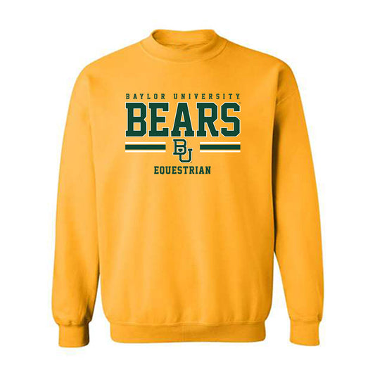 Baylor - NCAA Equestrian : Avery Mortman - Classic Shersey Crewneck Sweatshirt