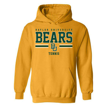 Baylor - NCAA Men's Tennis : Justin Braverman - Classic Shersey Hooded Sweatshirt