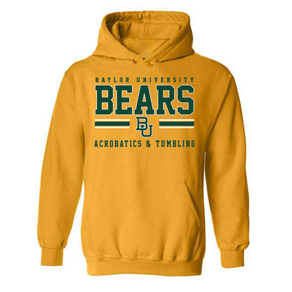 Baylor - NCAA Acrobatics & Tumbling : Tennyson Leiby - Classic Shersey Hooded Sweatshirt-0