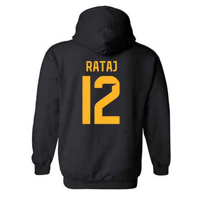 Baylor - NCAA Men's Basketball : Michael Rataj - Classic Fashion Shersey Hooded Sweatshirt-1