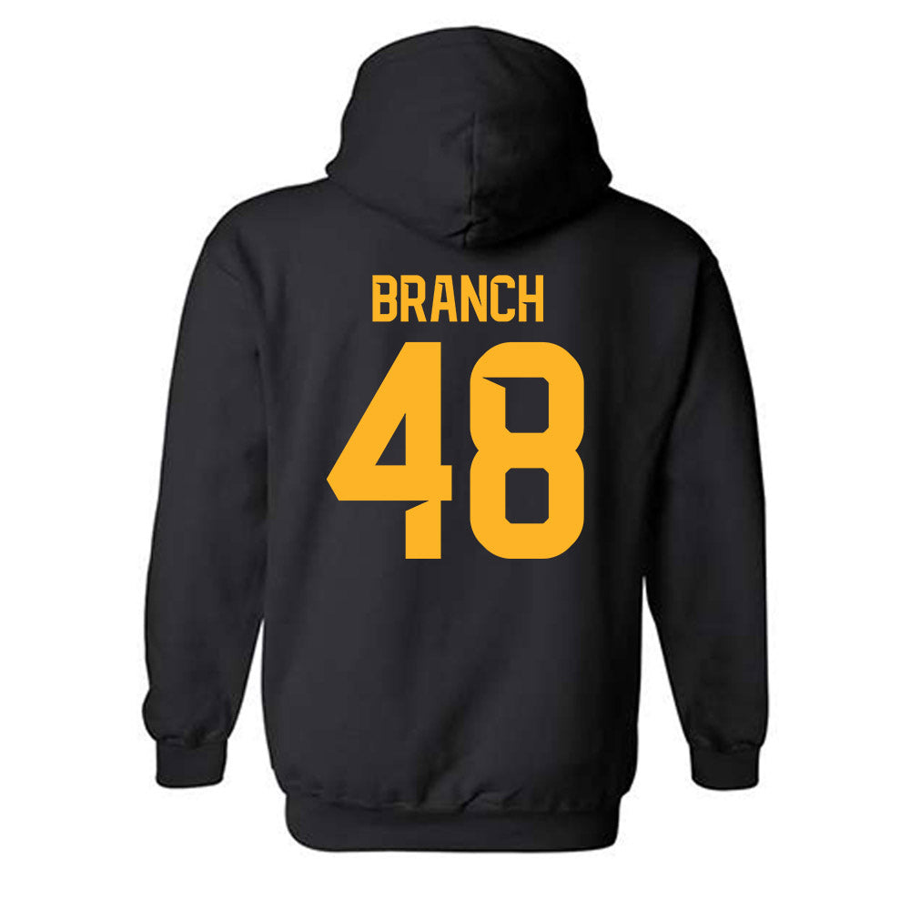 Baylor - NCAA Acrobatics & Tumbling : D'Ahni Branch - Classic Fashion Shersey Hooded Sweatshirt-1