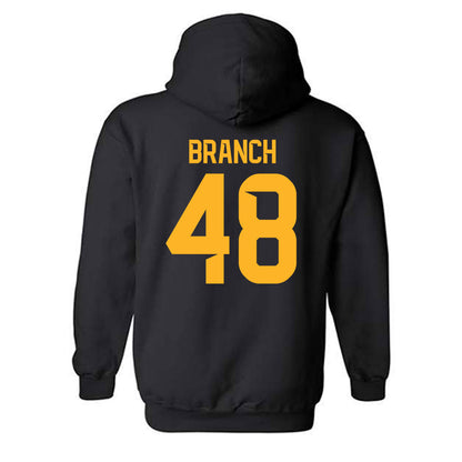 Baylor - NCAA Acrobatics & Tumbling : D'Ahni Branch - Classic Fashion Shersey Hooded Sweatshirt-1