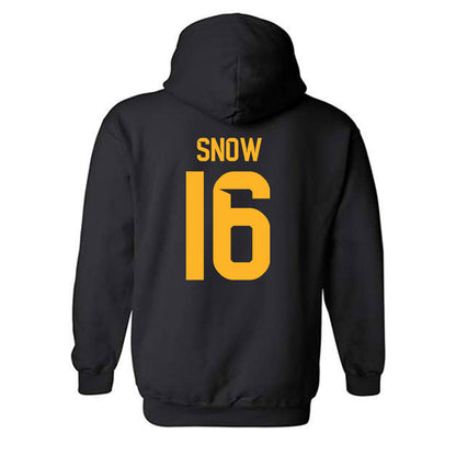 Baylor - NCAA Baseball : Hunter Snow - Classic Fashion Shersey Hooded Sweatshirt-1
