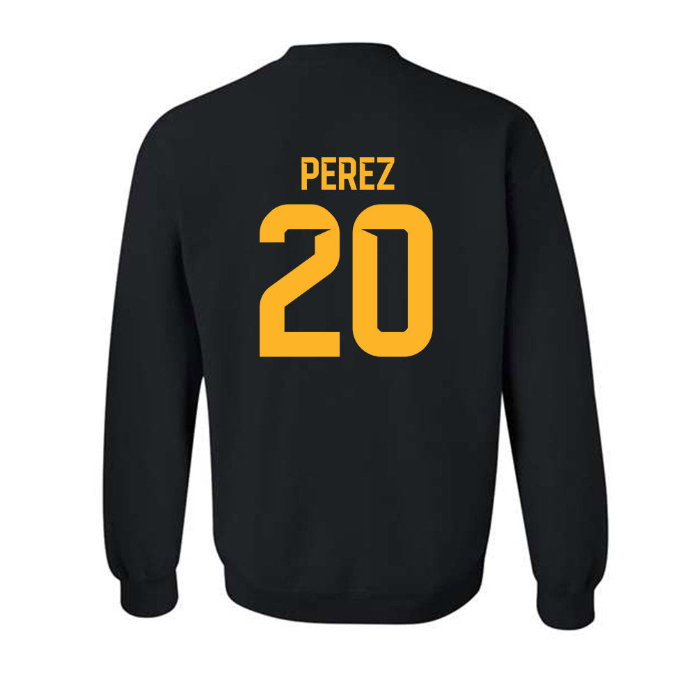 Baylor - NCAA Men's Basketball : Maikcol Perez - Classic Fashion Shersey Crewneck Sweatshirt-1