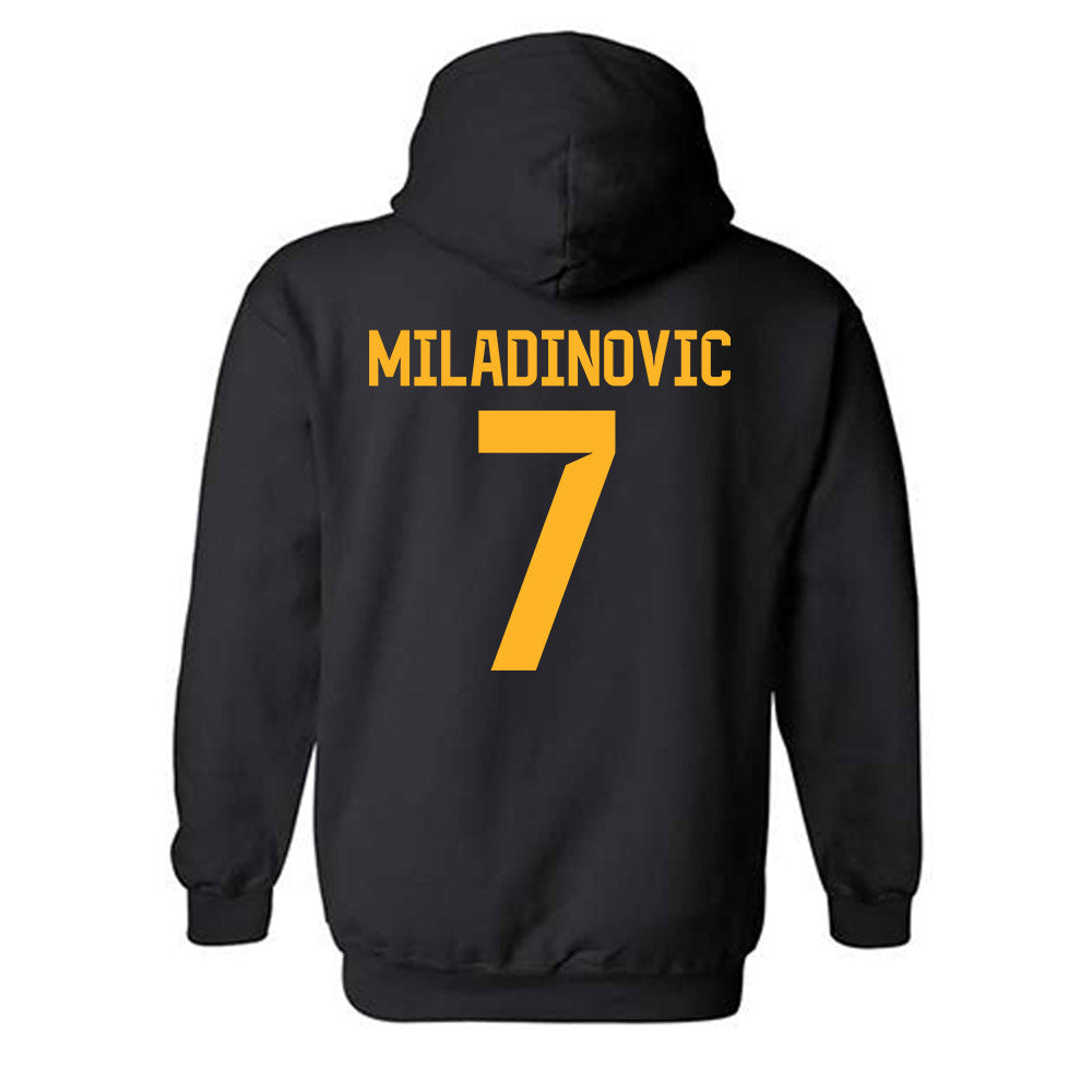 Baylor - NCAA Men's Tennis : Marko Miladinovic - Classic Fashion Shersey Hooded Sweatshirt