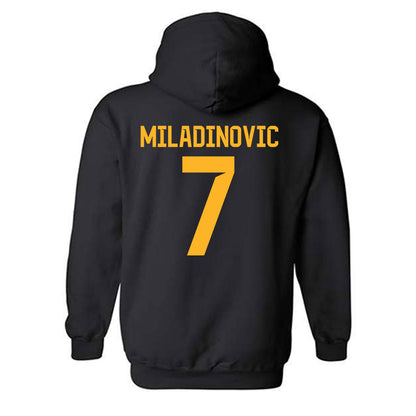 Baylor - NCAA Men's Tennis : Marko Miladinovic - Classic Fashion Shersey Hooded Sweatshirt