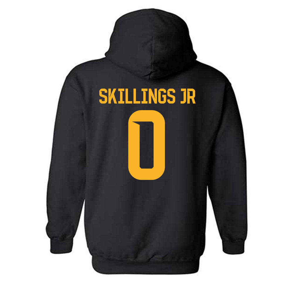 Baylor - NCAA Men's Basketball : Daniel Skillings Jr - Classic Fashion Shersey Hooded Sweatshirt-1