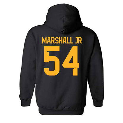 Baylor - NCAA Football : David Marshall Jr - Classic Fashion Shersey Hooded Sweatshirt-1