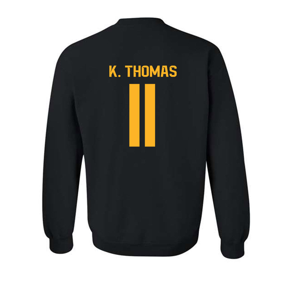 Baylor - NCAA Football : Keaton K. Thomas - Classic Fashion Shersey Crewneck Sweatshirt