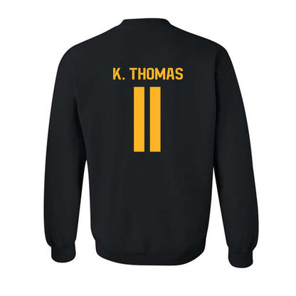 Baylor - NCAA Football : Keaton K. Thomas - Classic Fashion Shersey Crewneck Sweatshirt