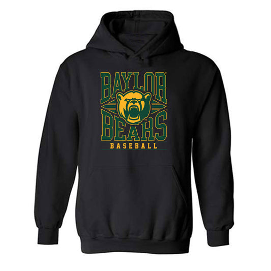 Baylor - NCAA Baseball : Pearson Riebock - Classic Fashion Shersey Hooded Sweatshirt