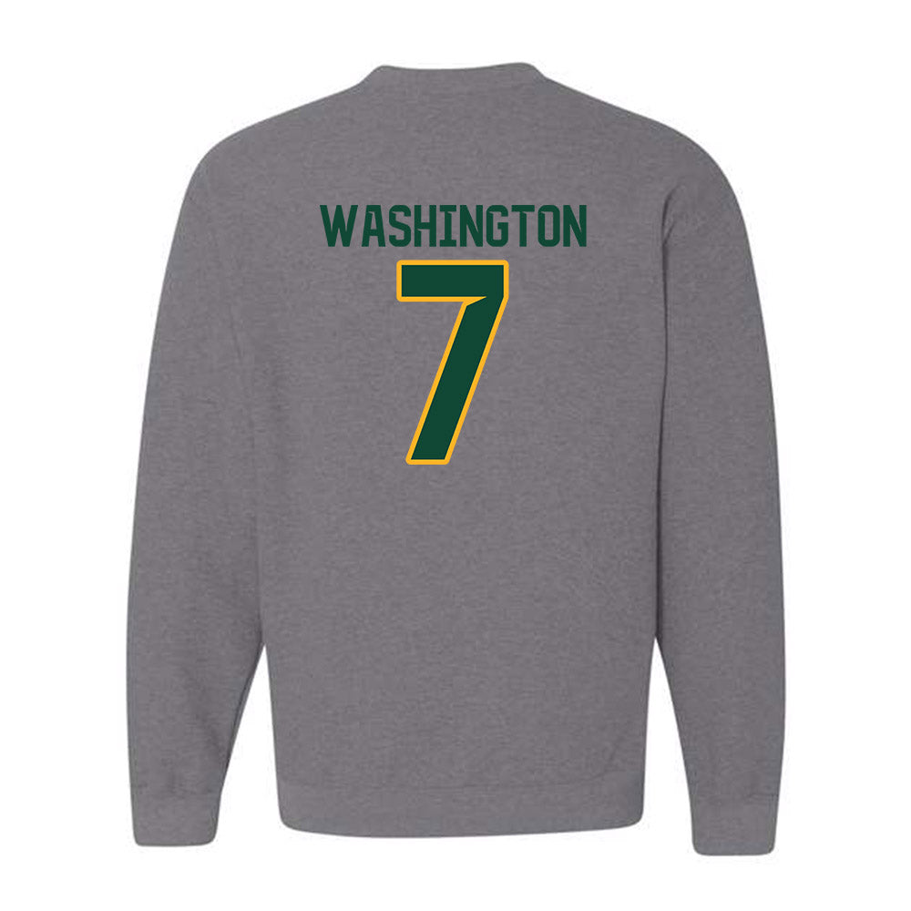 Baylor - NCAA Football : Bryson Washington - Classic Fashion Shersey Crewneck Sweatshirt-1