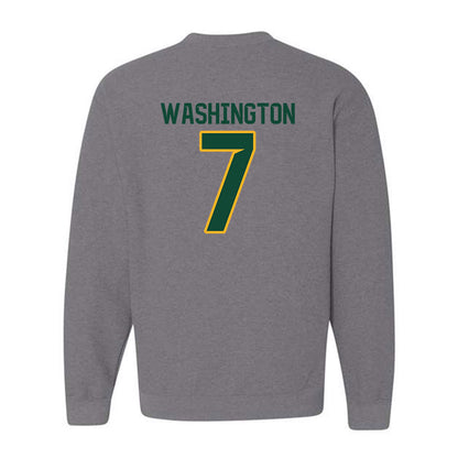 Baylor - NCAA Football : Bryson Washington - Classic Fashion Shersey Crewneck Sweatshirt-1
