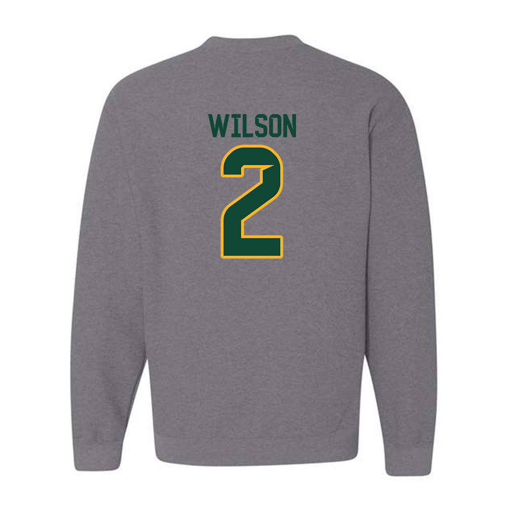 Baylor - NCAA Football : Kole Wilson - Classic Fashion Shersey Crewneck Sweatshirt-1