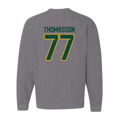 Baylor - NCAA Football : William Thomasson - Classic Fashion Shersey Crewneck Sweatshirt