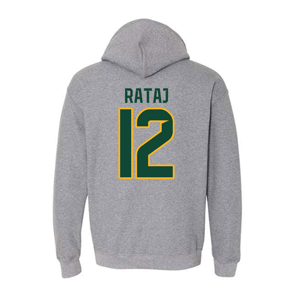 Baylor - NCAA Men's Basketball : Michael Rataj - Classic Fashion Shersey Hooded Sweatshirt-1