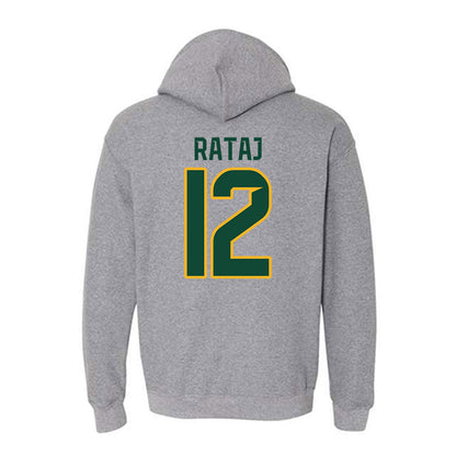 Baylor - NCAA Men's Basketball : Michael Rataj - Classic Fashion Shersey Hooded Sweatshirt-1
