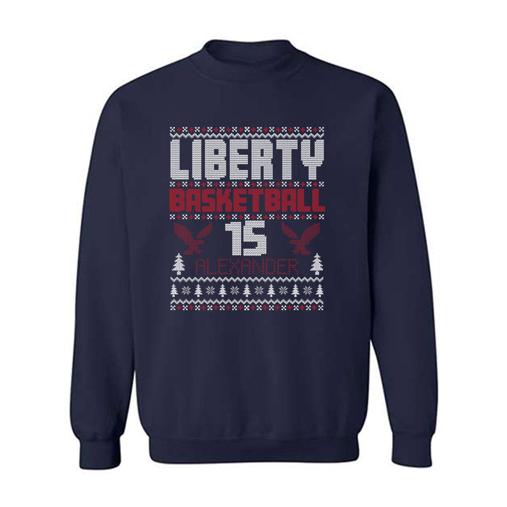 Liberty - NCAA Women's Basketball : Maleah Alexander - Classic Fashion Shersey Crewneck Sweatshirt