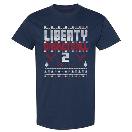 Liberty - NCAA Men's Basketball : Taelon Peter - Classic Fashion Shersey T-Shirt-0