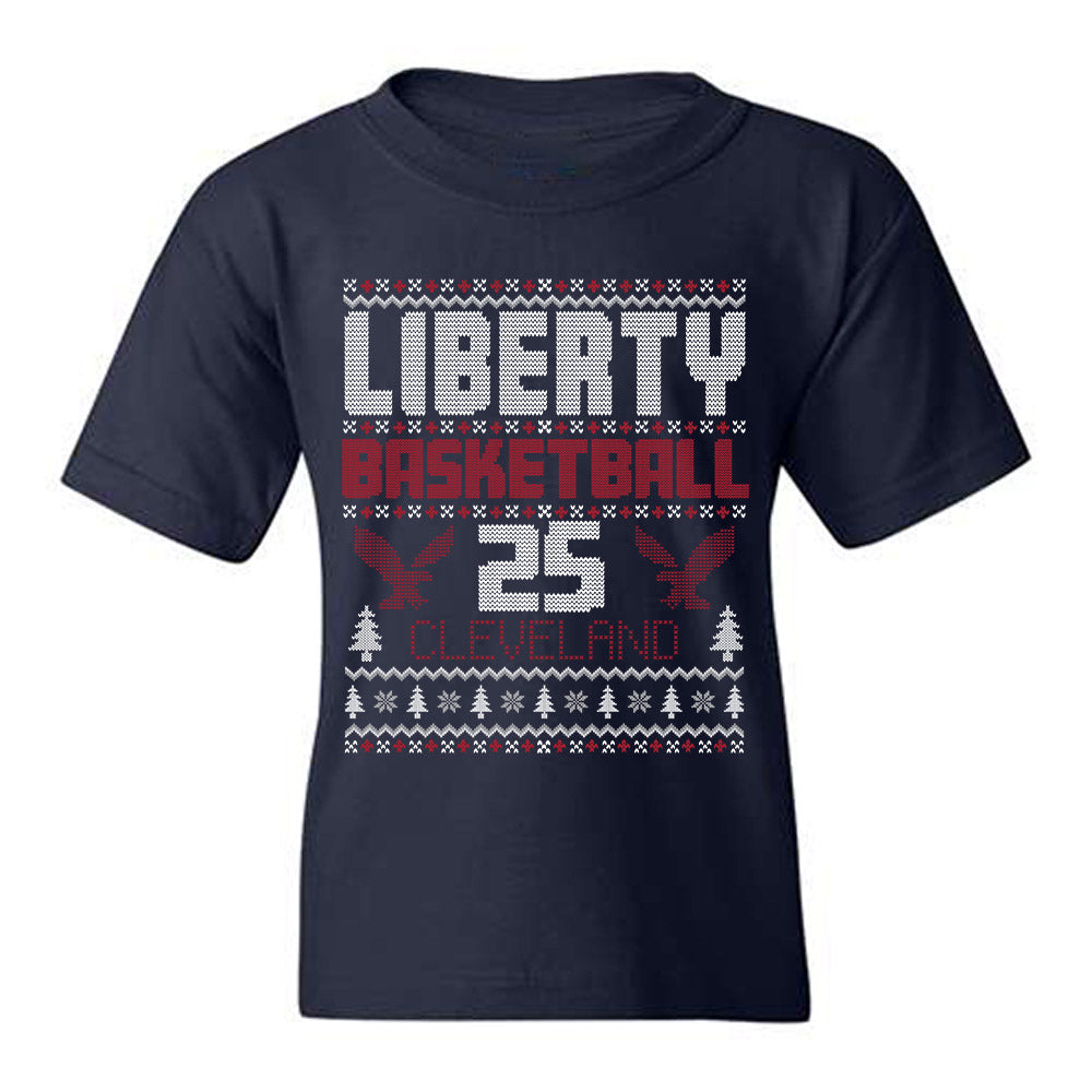 Liberty - NCAA Men's Basketball : Zach Cleveland - Classic Fashion Shersey Youth T-Shirt-0