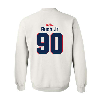 Ole Miss - NCAA Football : Jeffery Rush Jr - Classic Shersey Crewneck Sweatshirt-1