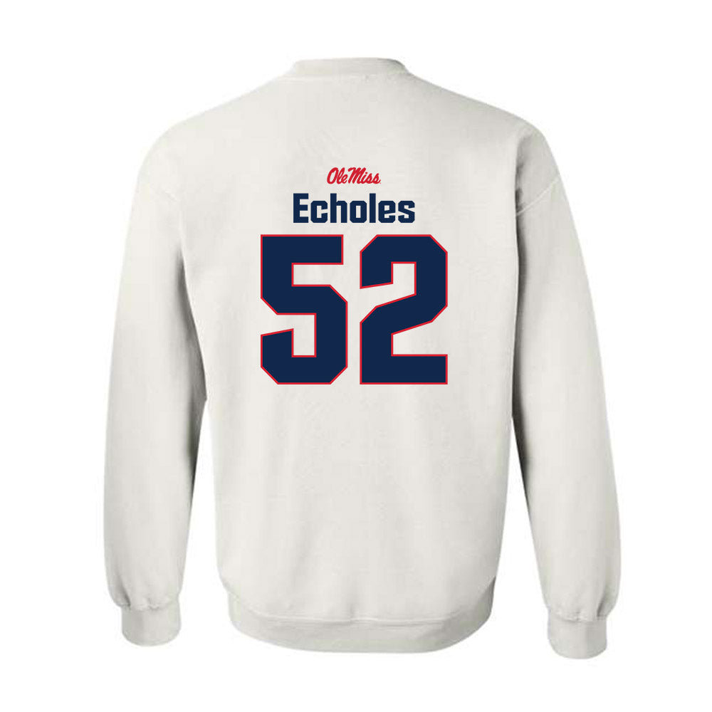 Ole Miss - NCAA Football : William Echoles - Classic Shersey Crewneck Sweatshirt-1