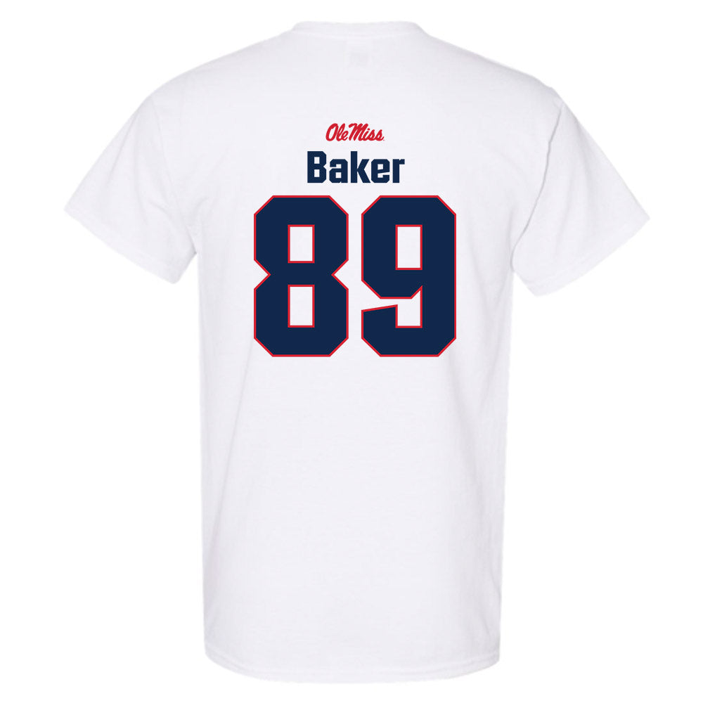 Ole Miss - NCAA Football : Mikey Baker - Classic Shersey T-Shirt-1