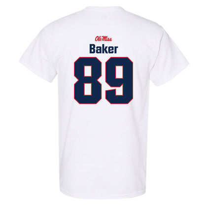 Ole Miss - NCAA Football : Mikey Baker - Classic Shersey T-Shirt-1