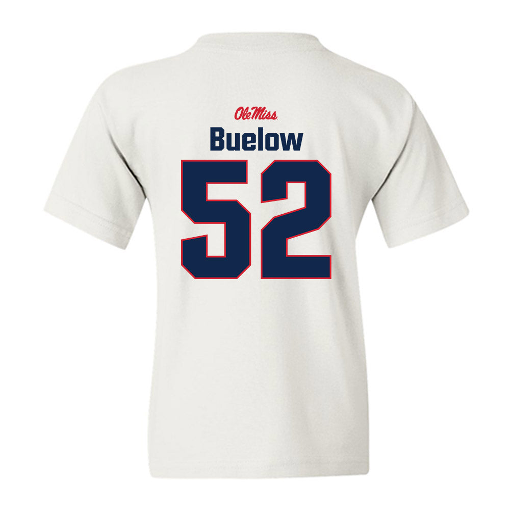 Ole Miss - NCAA Football : Julius Buelow - Classic Shersey Youth T-Shirt-1