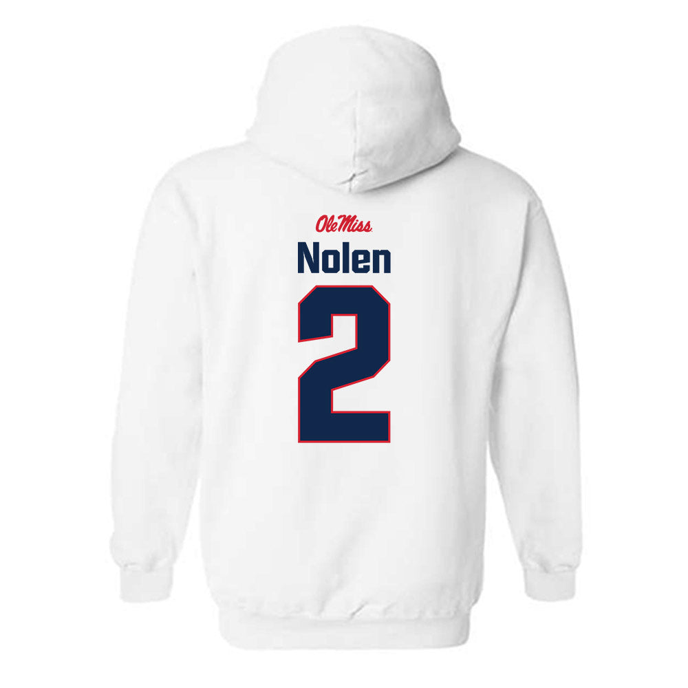 Ole Miss - NCAA Football : Walter Nolen - Classic Shersey Hooded Sweatshirt-1