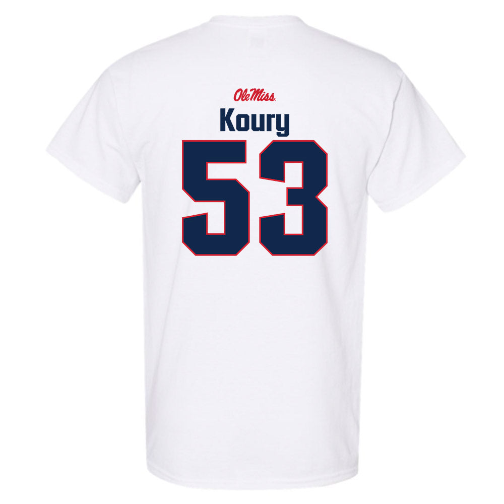 Ole Miss - NCAA Football : Joe Koury - Classic Shersey T-Shirt-1