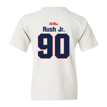 Ole Miss - NCAA Football : Jeffery Rush Jr. - Classic Shersey Youth T-Shirt-1
