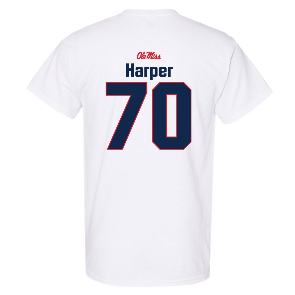 Ole Miss - NCAA Football : Devin Harper - Classic Shersey T-Shirt-1