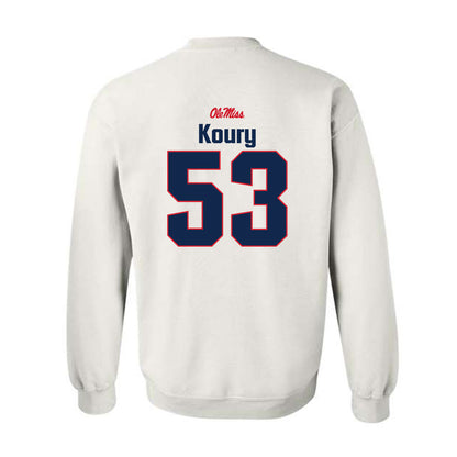 Ole Miss - NCAA Football : Joe Koury - Classic Shersey Crewneck Sweatshirt-1