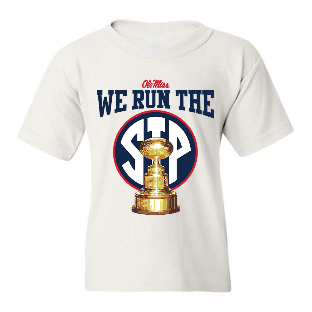 Ole Miss - NCAA Football : Kavion Broussard - Classic Shersey Youth T-Shirt