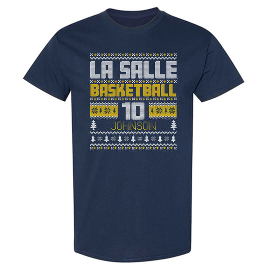 La Salle - NCAA Men's Basketball : Jaden Johnson - T-Shirt-0